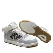 chaussures dior b27 baskets sneakers homme en cuir sneaker b27 mid 3sh132zir h165